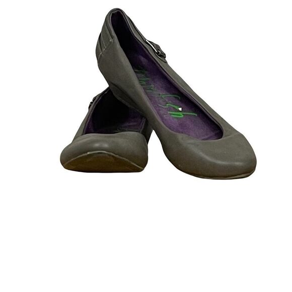 Blowfish Low Wedge Shoe Grey Size 8 - Picture 1 of 2